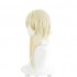 Game Genshin Impact Traveler Lumine Blonde Ponytail Cosplay Wigs