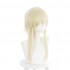 Game Genshin Impact Traveler Lumine Blonde Ponytail Cosplay Wigs