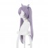 Game Genshin Impact Keqing Ponytails Mixed Purple Cosplay Wig with Ears