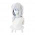 Hololive English Virtual YouTuber Gawr Gura Blue Mixed White Long Cosplay Wigs