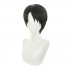 Anime Attack on Titan Levi Ackerman Short Black Cosplay Wigs