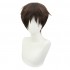 Anime Attack on Titan Eren Jaeger Short Brown Cosplay Wigs