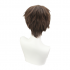 Anime Attack on Titan Eren Jaeger Short Brown Cosplay Wigs