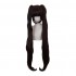 Game Nekopara Chocola Long Straight Brown Cosplay Wigs