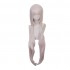 Game Nekopara Vanilla Long Straight Light Pink Cosplay Wigs