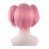 Anime Puella Magi Madoka Magica Madoka Kaname Short Pink Cosplay Wigs