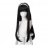 Anime Puella Magi Madoka Magica Homura Akemi Long Straight Black Cosplay Wigs