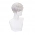 Anime The Promised Neverland Norman Short White Cosplay Wigs