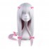 Anime Eromanga Sensei Sagiri Izumi Long Silver Fade Purple Cosplay Wigs