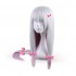 Anime Eromanga Sensei Sagiri Izumi Long Silver Fade Purple Cosplay Wigs