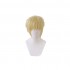 Anime Haikyuu Kei Tsukishima Short Blond Cosplay Wigs