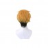 Anime Haikyuu Atsumu Miya Short Dark Yellow Cosplay Wigs