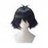 Anime Steins;Gate Shiina Mayuri Short Black Cosplay Wigs