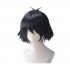 Anime Steins;Gate Shiina Mayuri Short Black Cosplay Wigs