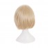 Anime Yuri on Ice Yuri Plisetsky Short Blond Cosplay Wigs