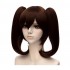 Anime The Seven Deadly Sins Diane Short Brown Double Ponytail Cosplay Wigs