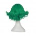 Anime One Punch Man Terrible Tornado Short Green Curly Cosplay Wigs