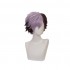 Anime TBHK Toilet-bound Hanako-kun Tsuchigomori Short Brown and Purple Cosplay Wigs