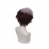 Anime TBHK Toilet-bound Hanako-kun Tsuchigomori Short Brown and Purple Cosplay Wigs