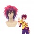 Anime No Game No Life Sora Short Red Fade Purple Cosplay Wigs