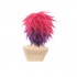 Anime No Game No Life Sora Short Red Fade Purple Cosplay Wigs