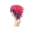 Anime No Game No Life Sora Short Red Fade Purple Cosplay Wigs