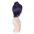 Anime Naruto Konan Short Purple Cosplay Wigs