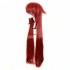 Anime Black Butler Grell Sutcliff Long Dark Red Cosplay Wigs
