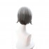 Game Identity V Mechanic Tracy Reznik Silver Gray Gradient Short Cosplay Wigs