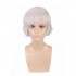 Anime Tokyo Ghoul Haise Sasaki 35cm White Cosplay Wigs