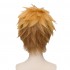 Anime Tokyo Ghoul Nagachika Hideyosh Short Golden Cosplay Wigs