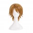 Anime Tokyo Ghoul Nishio Nishiki Short Golden Cosplay Wigs