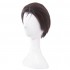 Game Detroit: Become Human Connor Short Brown Cosplay Wigs