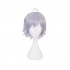 Game Twisted-Wonderland Silver Cosplay Wigs