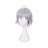 Game Twisted-Wonderland Silver Cosplay Wigs