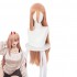 Anime Chainsaw Man Power Orange Long Cosplay Wigs