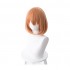 Anime The Quintessential Quintuplets Yotsuba Nakano Short Orange Cosplay Wigs