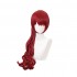 Anime Persona 5 Kasumi Yoshizawa Long Wine Red Cosplay Wigs