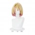 Anime Rent-A-Girlfriend Mami Nanami Short Yellow Gradient Pink Cosplay Wigs