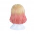 Anime Angels of Death Catherine Ward Cathy Short Blond Gradient Pink Cosplay Wigs