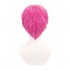 Anime The Disastrous Life of Saiki K. Saiki Kusuo Short Pink Cosplay Wigs