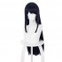 Anime High-Rise Invasion Yuri Honjo Long Dark Blue Cosplay Wigs