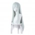 Anime Cells at Work! Black White Blood Cells Female 80cm Long Cosplay Wigs