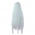 Anime Cells at Work! Black White Blood Cells Female 80cm Long Cosplay Wigs