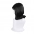 Women Fashion Short Black Curls Sweet Bangs Lolita Wig