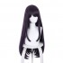 Anime Osananajimi ga Zettai ni Makenai Love Comedy Kachi Shirokusa Black Purple Long Cosplay Wig