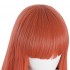 Anime Uma Musume Pretty Derby Silence Suzuka Long Orange Cosplay Wigs