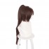 Anime Uma Musume Pretty Derby Tokai Teio Brown Long Ponytail Cosplay Wigs