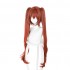 Anime Uma Musume Pretty Derby Daiwa Scarlet Yellowish Brown Long Ponytail Copslay Wigs