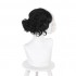 Movie Cruella Cruella De Vil Black White Bangs Curly Cosplay Wigs